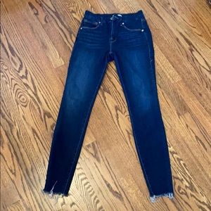 Good American crop jeans - like new